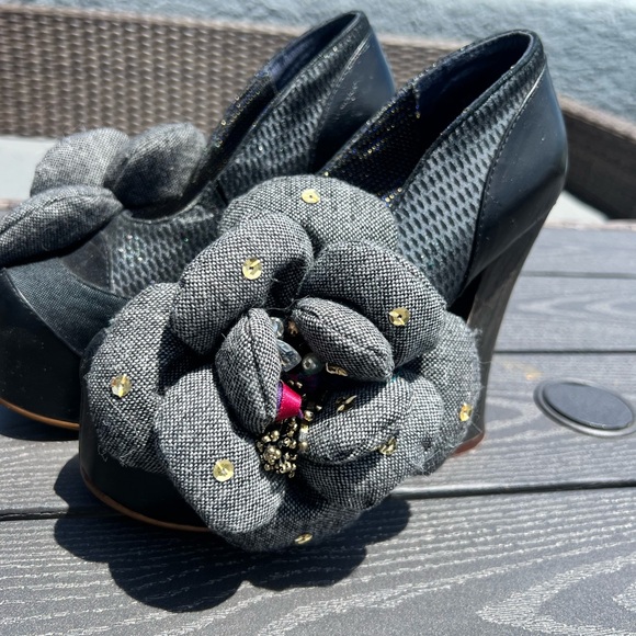 Brand New IRREGULAR CHOICE HIGH HEELS - Picture 3 of 9